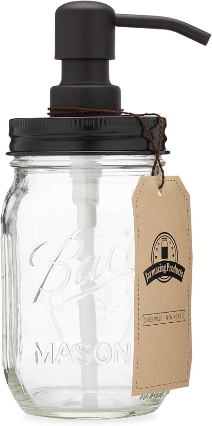 Jarmazing Products Mason Jar Soap Dispenser by JarmazingProducts
