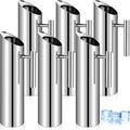Funnymoom 6 Pack 70oz/2l Stainless Steel Water Pitcher Modern Metal Pitcher by Funnymoom