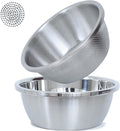 304 Stainless Steel Microporous Colander, 5QT Large Capacity by Paoli