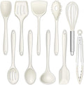 E-far 10 Pieces Silicone Cooking Utensils Set, Heat Resistant Kitchen Utensil by E-far