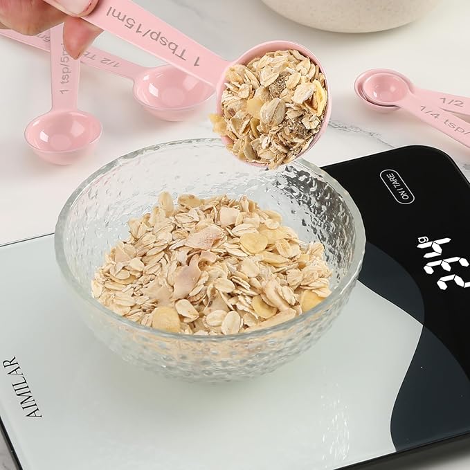 Stainless Steel Measuring Spoons Set of 5, Metal Measuring Cups and Spoons Set - Image 3