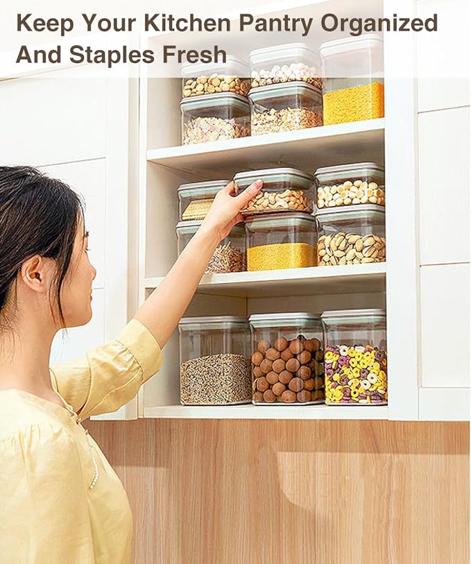 Melovom Pop Food Storage Containers Set Airtight Food Storage Containers - Image 5
