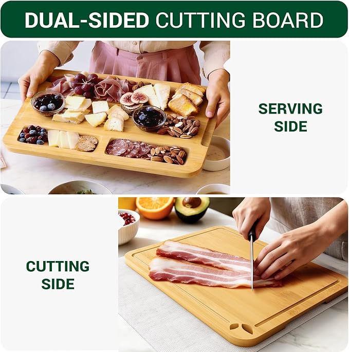 15 x 12 inch Bamboo Cutting Boards - Image 5