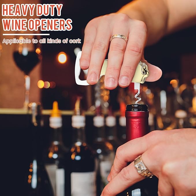 Ziliny 24 Pcs Bottle Opener Keychain Bulk Wine Bottle Beer Opener Keychain - Image 5