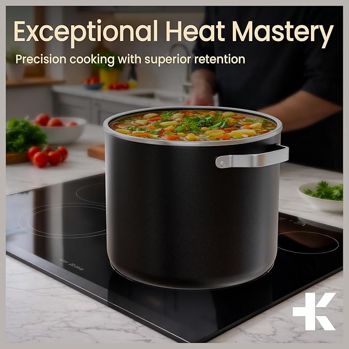 Bakken 16 Quart Ceramic Coated Stock Pot - Image 9