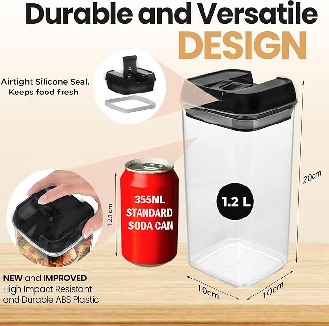 Shazo Airtight Food Storage Containers - Image 2