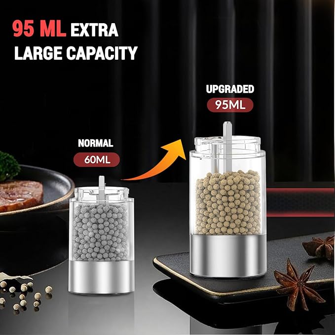 Electric Salt and Pepper Grinder Set - Image 3