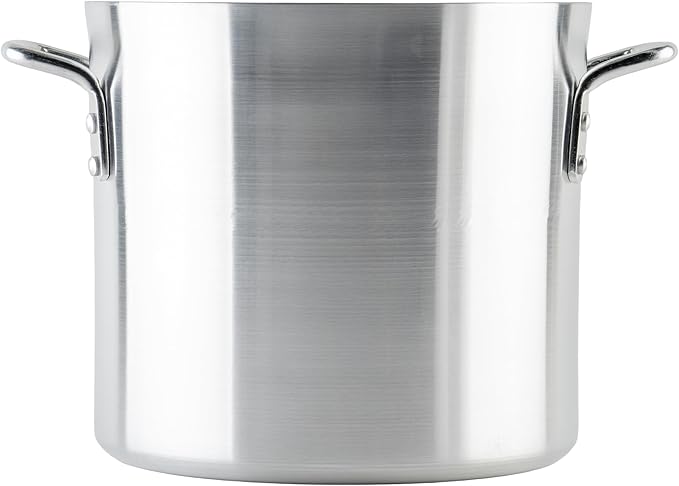 Winco Elemental Aluminum, 12 Qt Stock Pot - Image 2