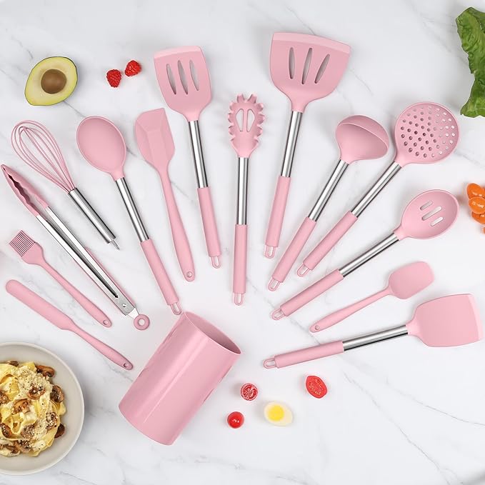 LIANYU 15 Piece Cooking Utensils Set - Image 3