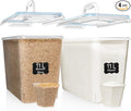 Shazo 2 PC Flour Sugar Storage Containers by Shazo