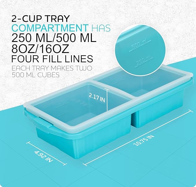 XOMOO Silicone Freezer Tray - Image 7