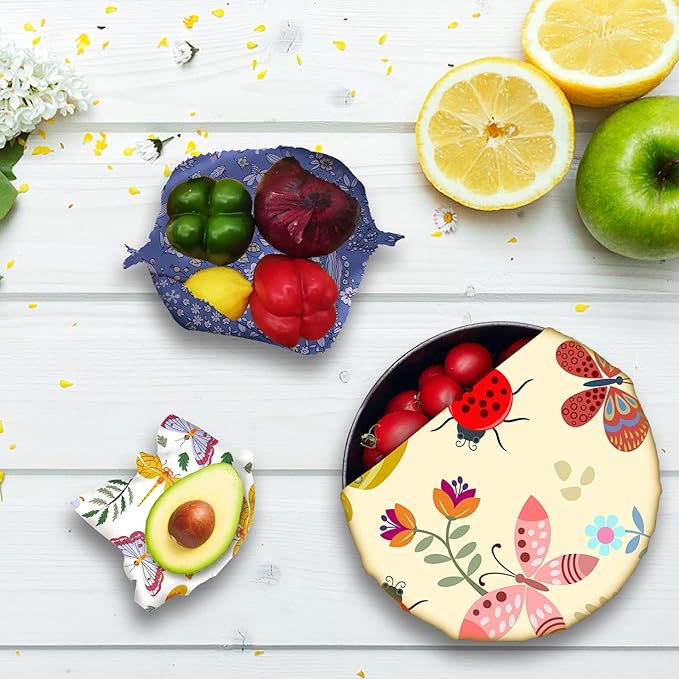 Beeswax Wrap, Beeswax Wraps For Food, Sustainable, Beeswax Food Wrap for - Image 7