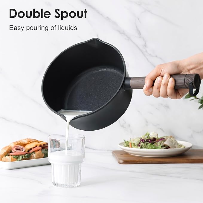 SENSARTE 15Pcs Nonstick Cookware Set Pots and Pans Set Kitchen Cooking Frying - Image 7