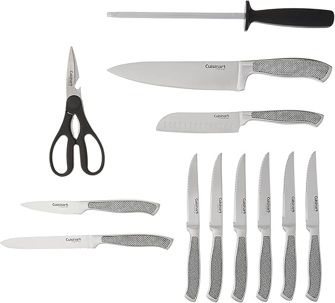 Cuisinart C77SS-13P 13-pc. Graphix Collection Block Set, Stainless Steel - Image 4