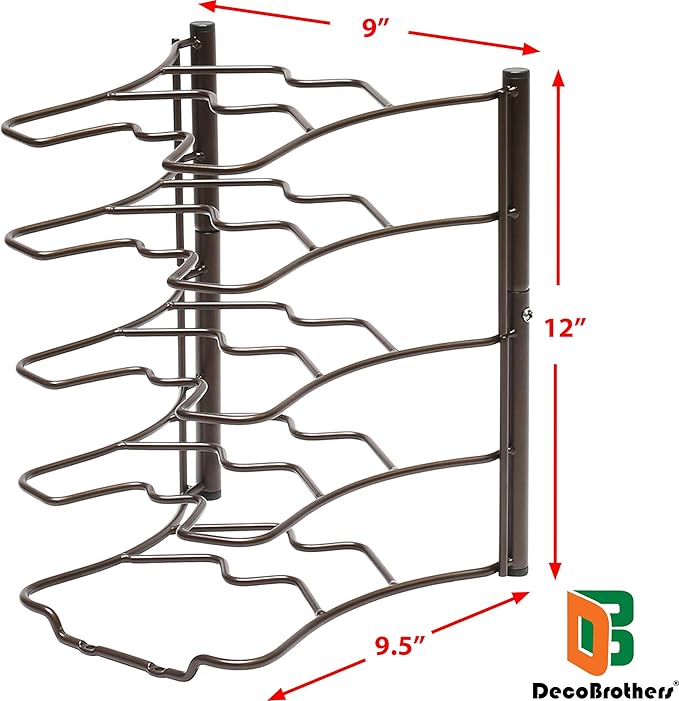 Deco Brothers Pan Organizer Rack - Image 2
