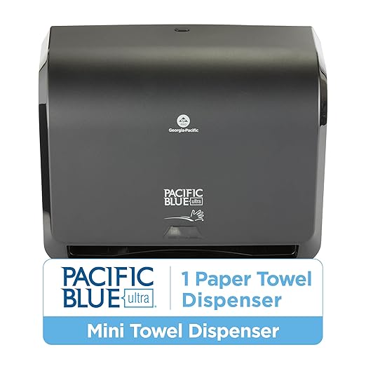 Georgia-Pacific Pacific Blue Ultra 9" Mini Automatic Paper Towel Dispenser by - Image 2