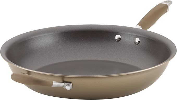 Anolon Advanced Home Hard Anodized Nonstick Frying Pan, 14.5 Inch – Large by Anolon
