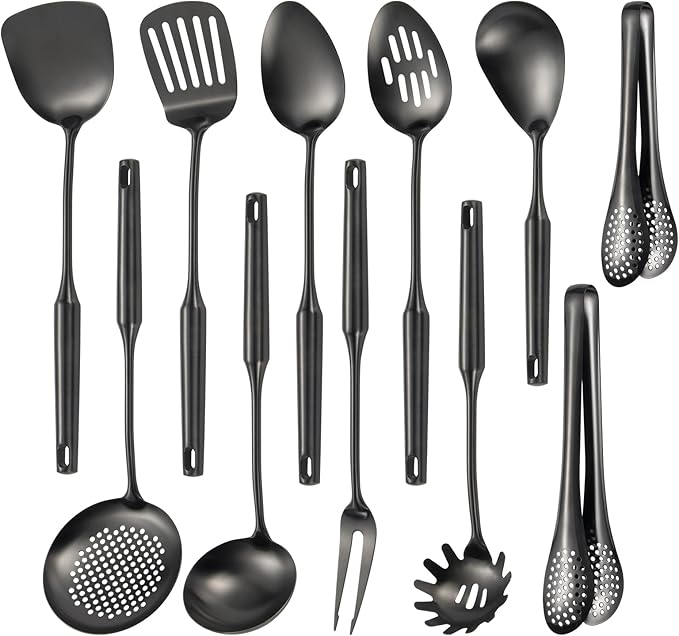 304 Stainlss Steel Matte Kitchen Utensils Set, Pasta Server by Lazycorner