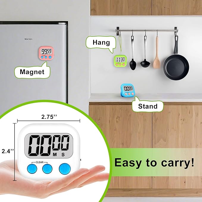 Digital Timer for Kids Teacher Supplies Classroom Timer for Study Learning - Image 5