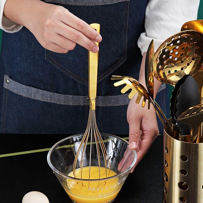 Gold Whisk, Berglander Whisk For Cooking - Image 7