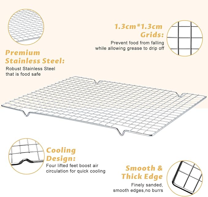 Baking Sheet with Cooling Rack - Image 4