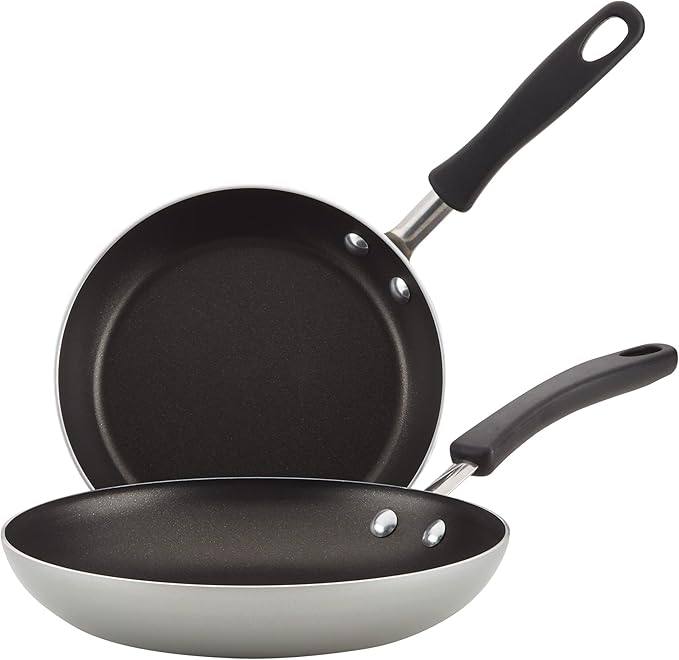 Farberware Cookstart DiamondMax Nonstick Frying Pans/Skillet Set, Dishwasher by Farberware
