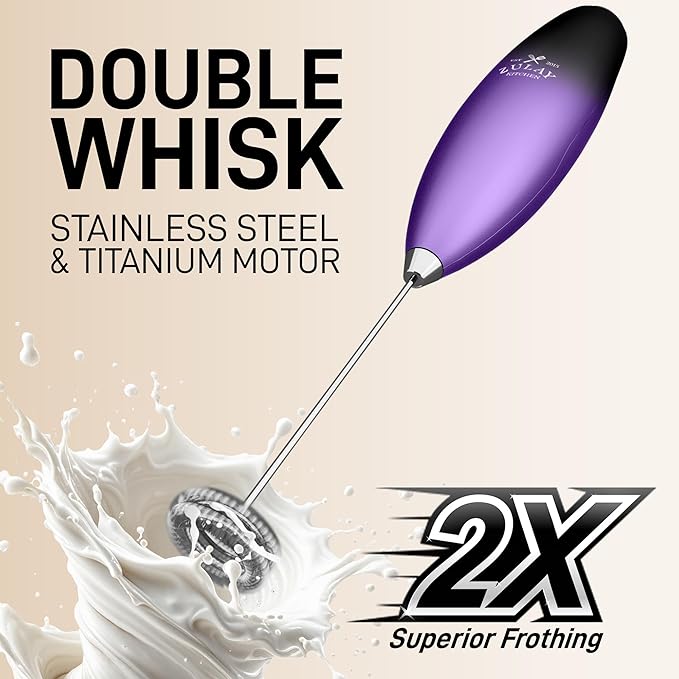 Zulay Kitchen Whisk Milk Frother - Image 4