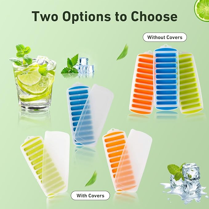 Lily's Home Silicone Narrow Ice Stick Cube Trays - Image 4