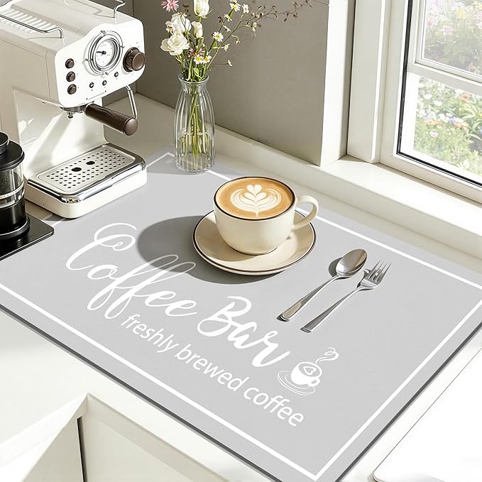 Findosom Dish Drying Mat, Cuttable Drying Mat - Image 4