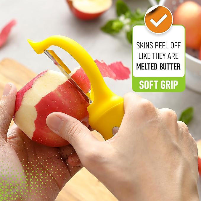 Spring Chef Premium Swivel Potato Peeler - Image 4