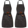 BeLuyi 2 Pack Adjustable Bib Apron by BELUYI