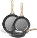 JEETEE Non Stick Frying Pan Set, Frying Pans Nonstick, Omelette Skillet by JEETEE