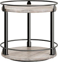 YATINEY Lazy Susan Organizer, Rotating Spice Rack, 2 Tier Spice Turntable by Yatiney