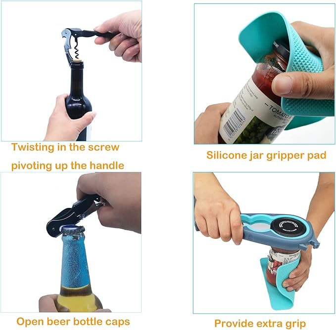 Otstar Jar Opener & Bottle Opener Set - Image 7