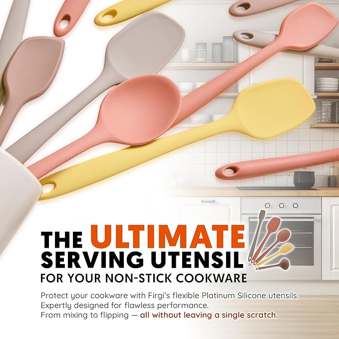 Platinum Silicone Spatula – BPA Free Silicone Spatula - Image 4
