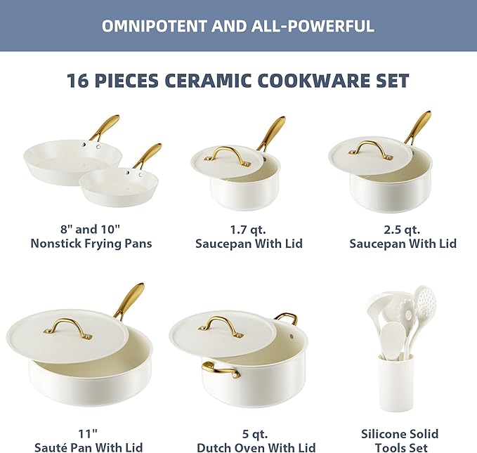 Pots and Pans Set Non Stick - Image 2