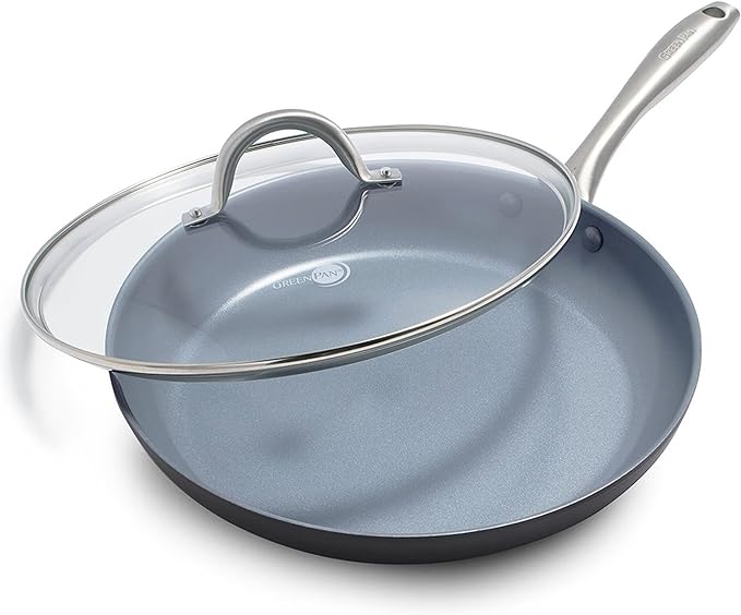 GreenPan Lima Hard Anodized 12" Frying Pan Skillet by GreenPan