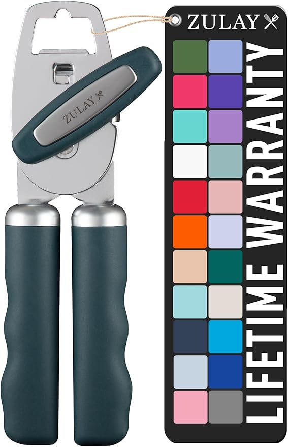 Zulay Kitchen Heavy Duty Stainless Steel Can Opener Manual by ZulayKitchen