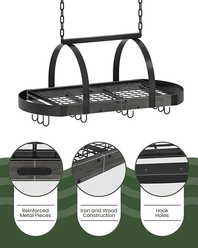 CHOEZON Hanging Pot Rack, Pot Hanger - Image 6