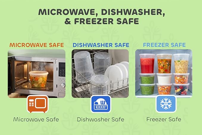 JoyServe 48 Sets Deli Containers - Image 6