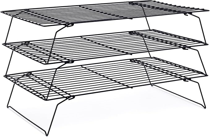 Cooling Rack for Baking 3 Tiers, Stainless Steel Baking Cooking Cooling Racks by Briout