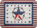 Giwawa Patriotic Stars Dish Drying Mat 4th of July America Star Wreath Dish by Giwawa