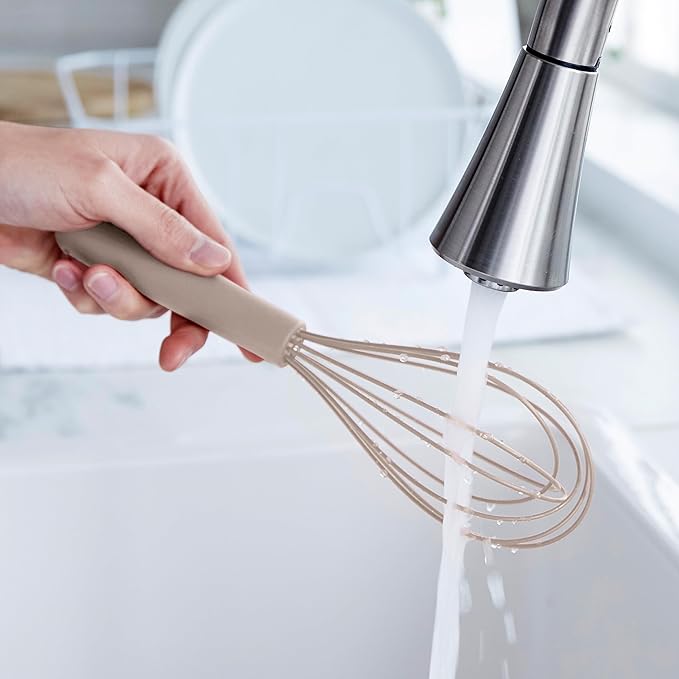 GreenPan Silicone Whisk, Mixing Blending Beating Stirring Cooking Kitchen - Image 4