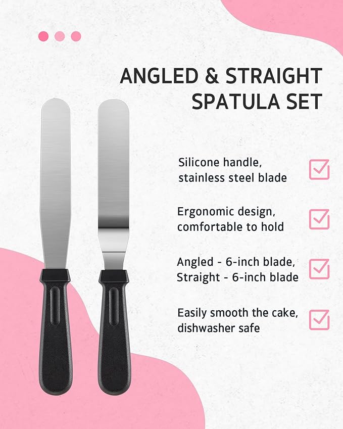 Syntus 65 PCs Cake Decorating Kit - Image 3