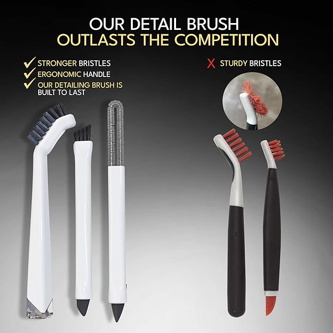 Small Cleaning Brush Set 3pcs—Crevice Brushes - Image 7
