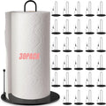 30Pack Paper Towel Holder, Bulk Black Paper Towel Holder Stand Countertop by QualityEfficiency