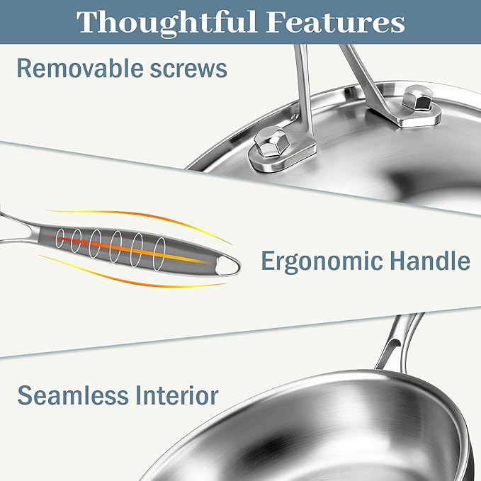 Stainless Steel Cookware Set - Image 4