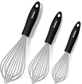 3 Packs Stainless Steel Whisk Set by Anaeat