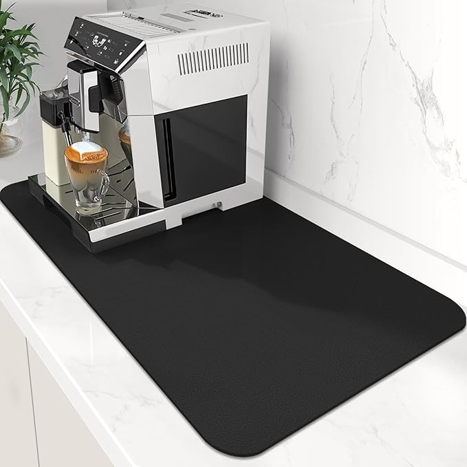 WISELIFE Coffee Mat Super Absorbent Dish Drying Mat Bar Accessories Match by WiseLife