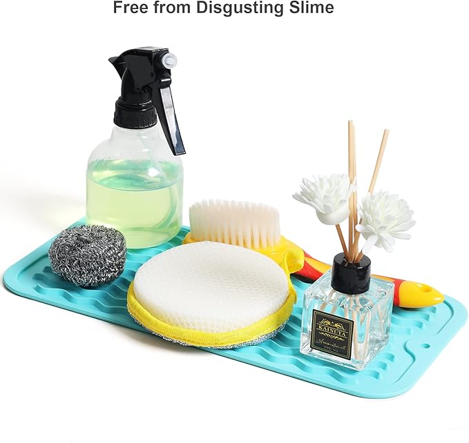 ZLR Silicone Sponge Holder & Sink Caddy Tray - Image 8